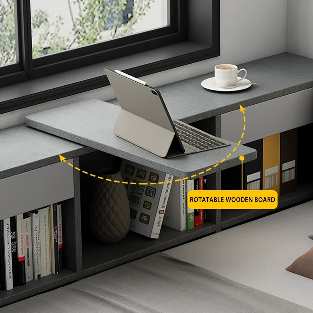 Mobili salvaspazio moderni personalizzabili per camera da letto, contenitore singolo doppio funzionale