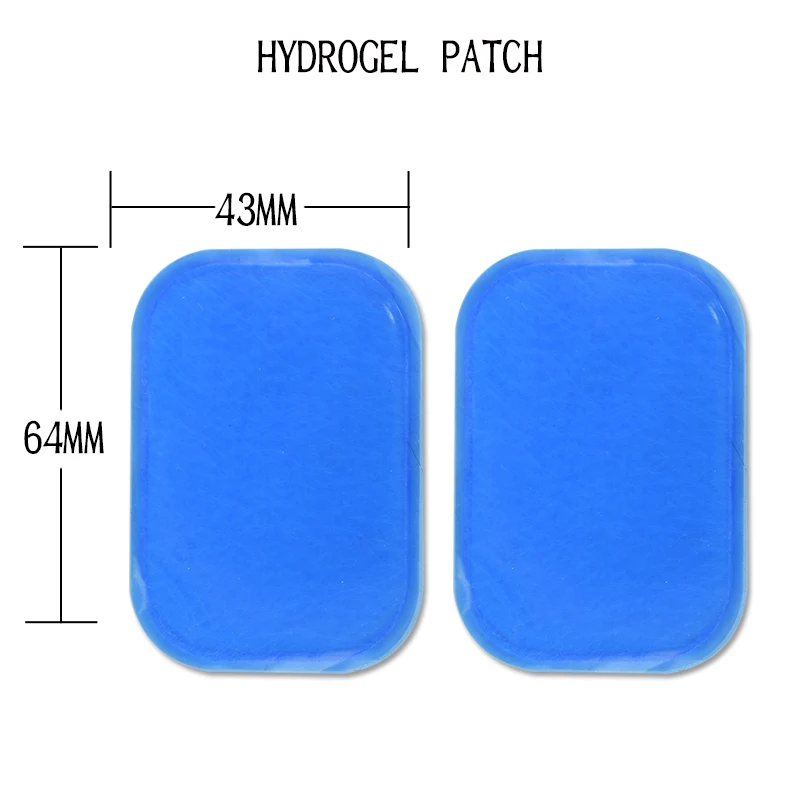 20 Pcs Gel Hydrogel Stickers Body Massager Electrode Patch For Electro EMS Abdominal Muscle Stimulator Slimming Massage Machine