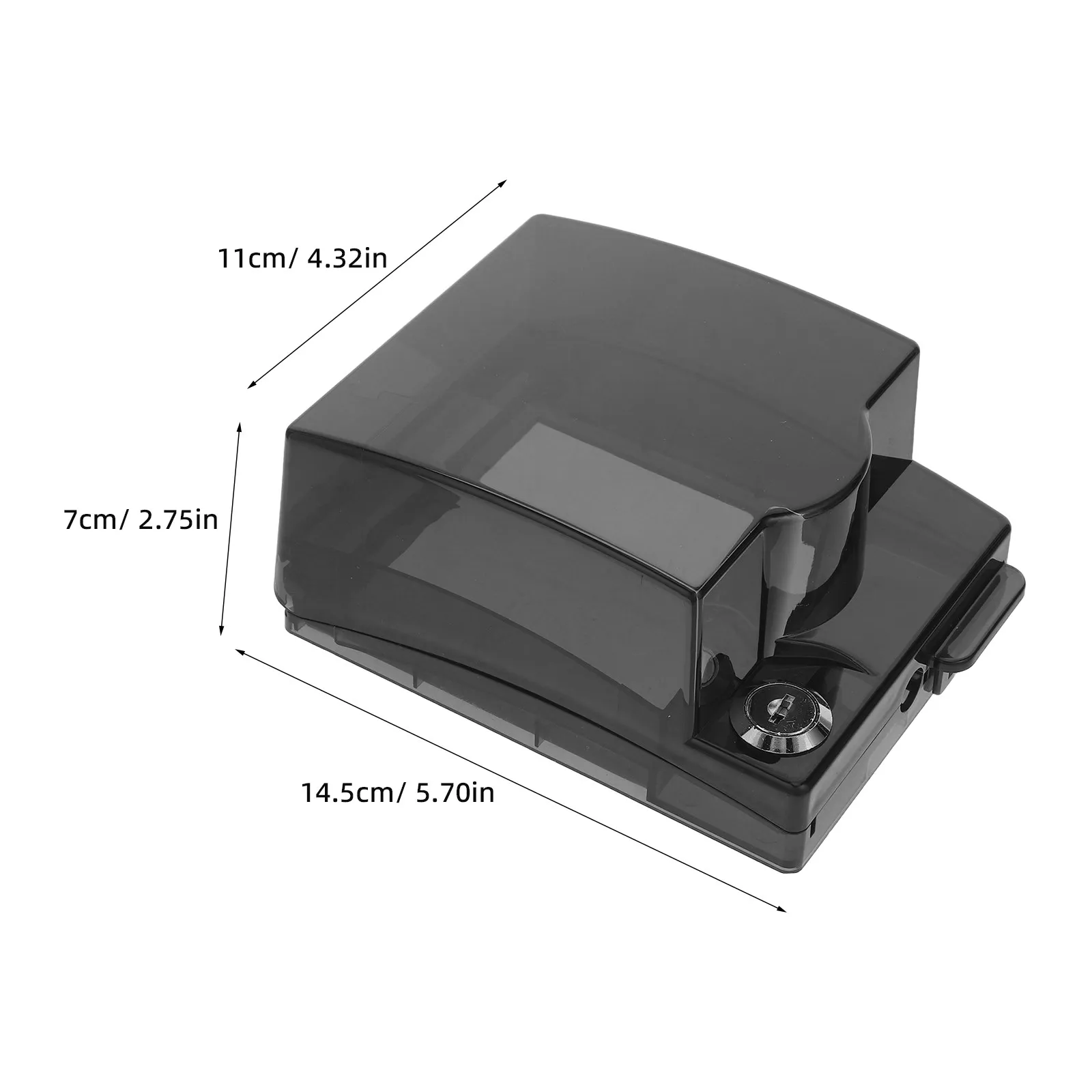 Home Shower Waterproof Cover Bathroom Switch Box Plastic Waterproof Socket Cover Dustproof Locking Electrical Outlet Protector