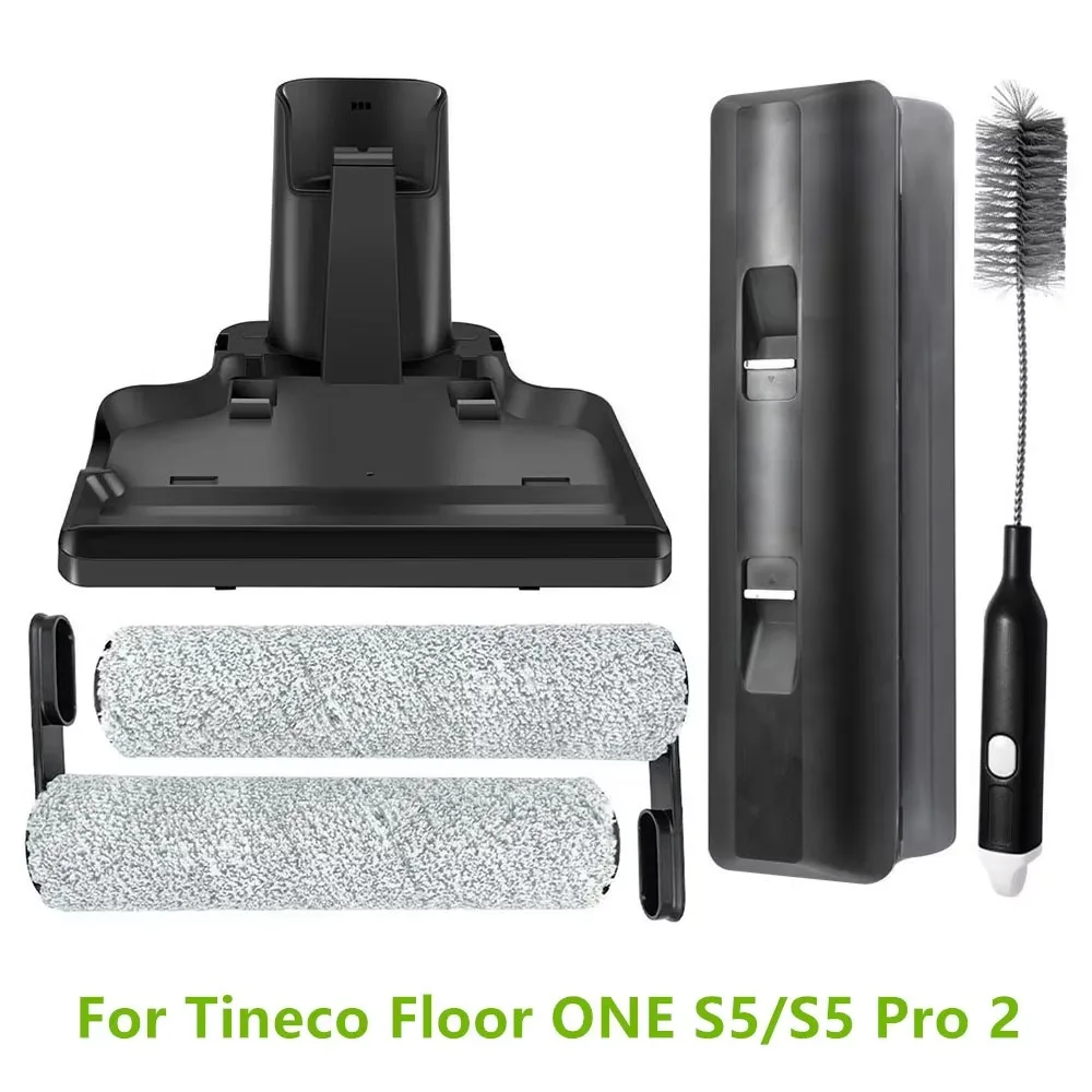 For Tineco Floor ONE S5 Main Brush Cover Sewage Tank Charger Dock For Tineco Floor ONE S5 Pro 2 Vacuum Cleaner Accessories