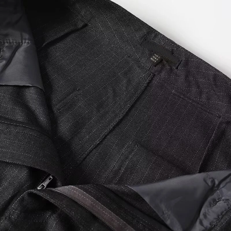 YENKYE Damen Neue Mode Bürokleidung Gestreifte Weite Hosen Lässige Herbst Damenhosen Pantalones De Mujer – Detail 11