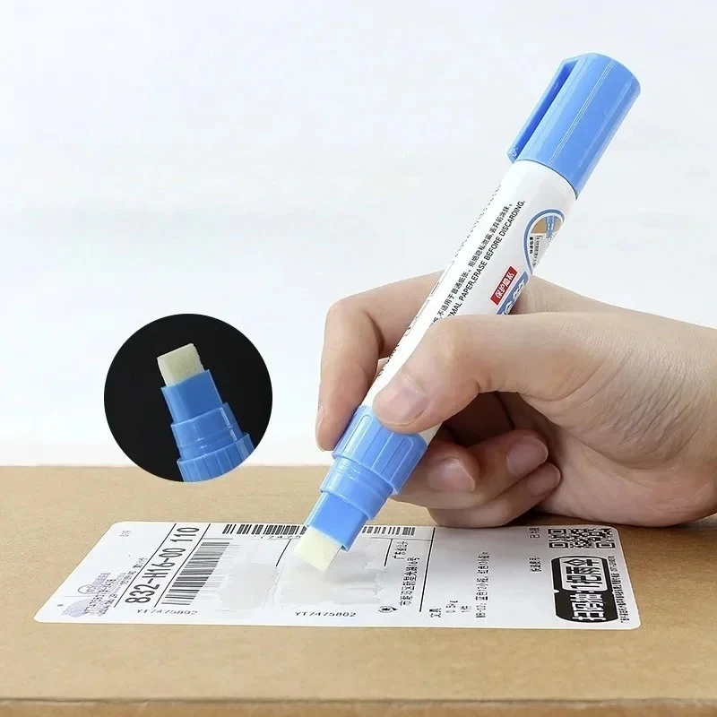 Practical Latest Thermal Paper Eraser Pen Express Privacy Applicator Privacy Handwriting Cover Telephone No Trace Eraser Pen New