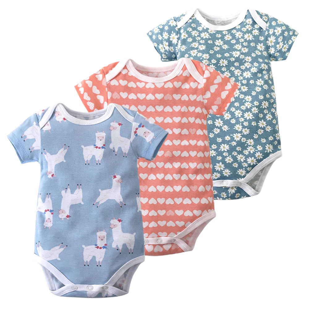 

newborn bodysuit baby babies bebes clothes short sleeve cotton printing infant clothing 1pcs 0-12 Months