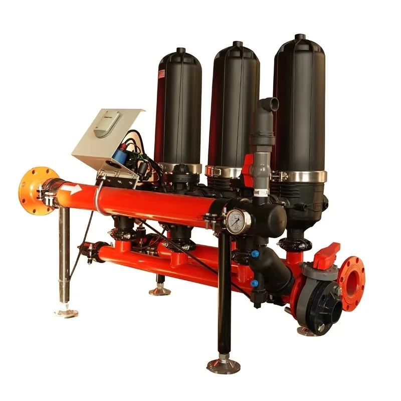 Precision Filtration Automatic Self-cleaning Disc Laminated Filter Agricultural Irrigation Water Filter Machine