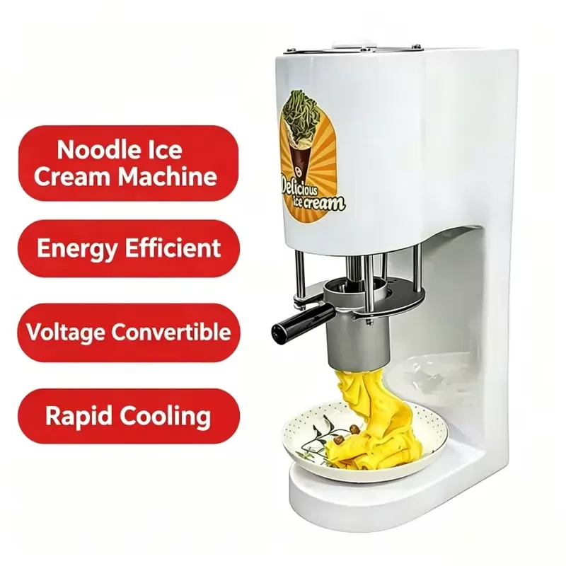 STLF Commercial Electric Fruit Soft Ice Cream Machine, Swirl Ice Cream Blender for Healthy Frozen Yogurt and Blizzard Ice