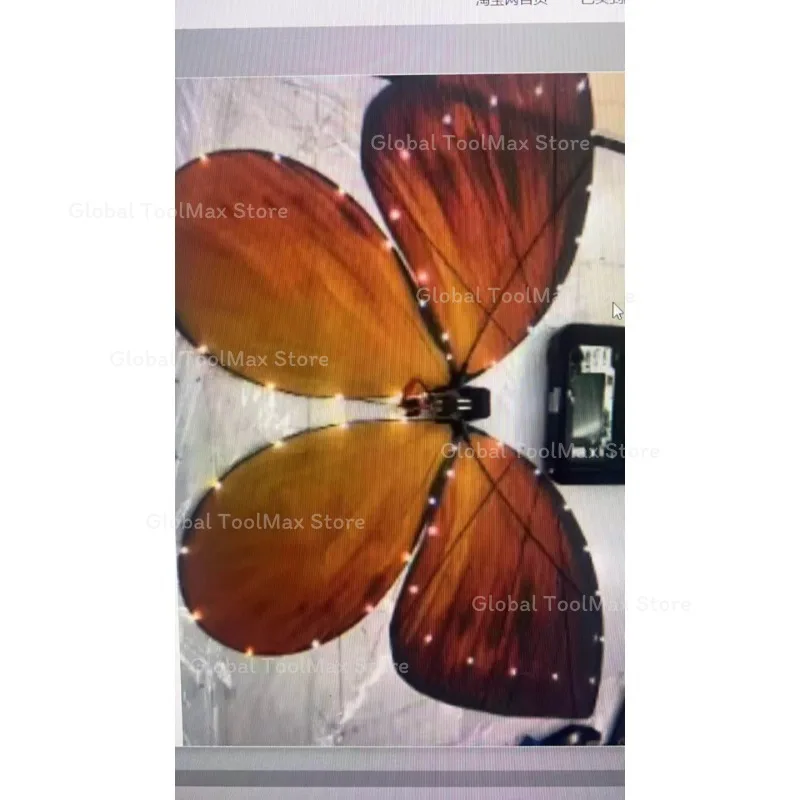 Butterfly Flyer Glass Remote Control Butterfly Bionic Fluttering