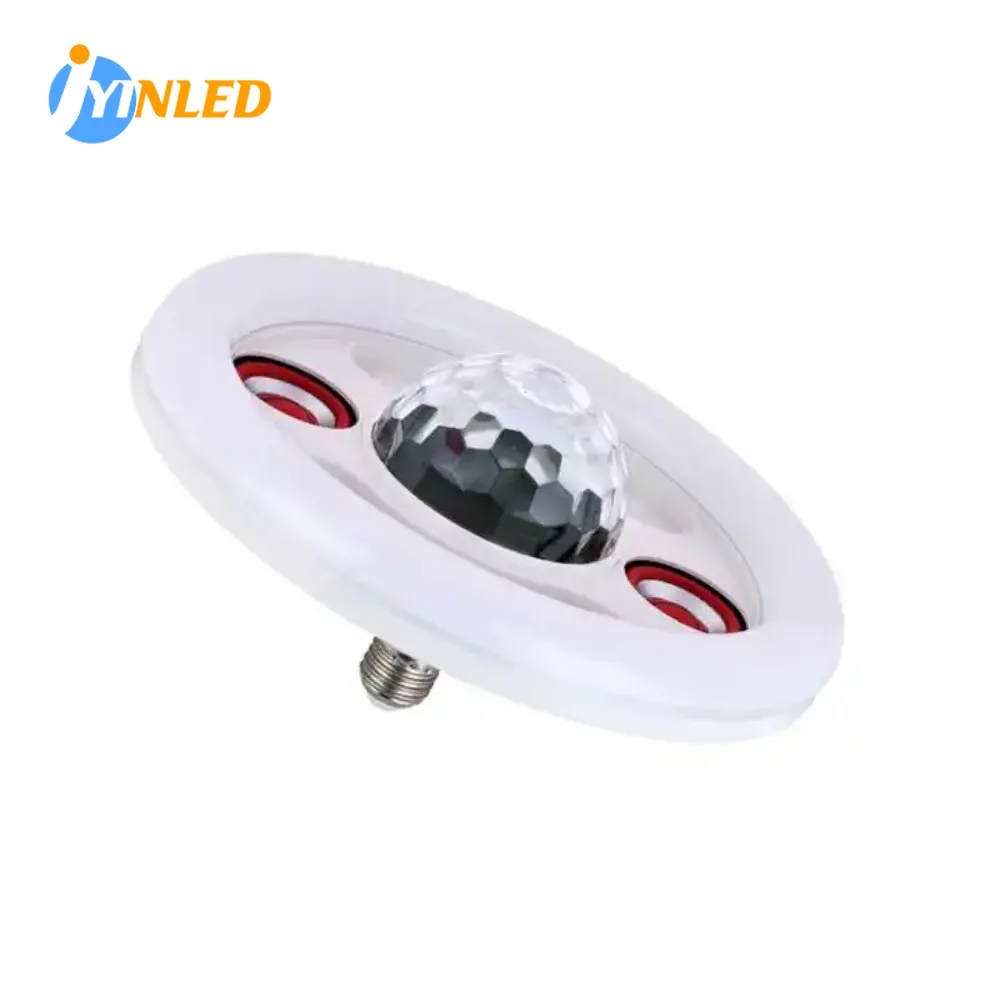 

RGB E27 36W Material Disco Shaped Body Smart Control Convenient Party Mood Bt Music Stage Ceiling Lights