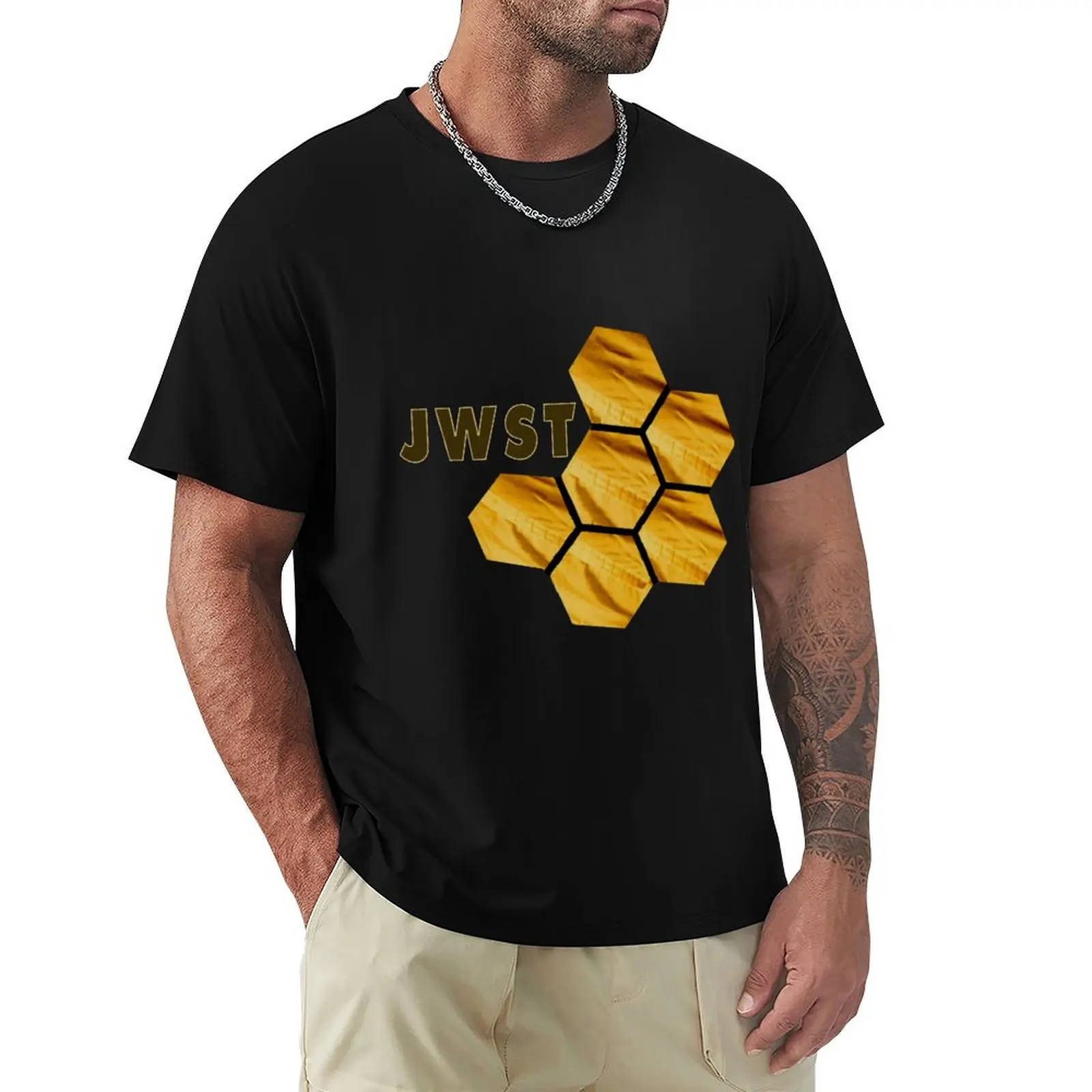 JWST Instrument Team Logo for Light Colors T-Shirt Work Duty Casual T-Shirt