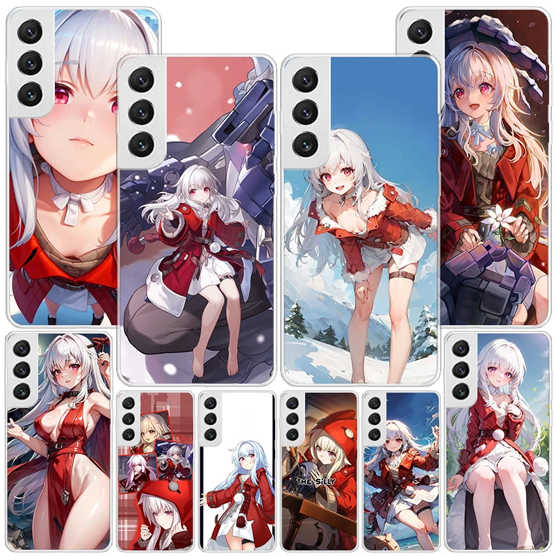 Honkai Star Rail Clara Phnoe Case for Samsung Galaxy S23 S24 Ultra S22 Plus S21 S20 FE S10E S10 S9 S8 + Unique Cover Coque