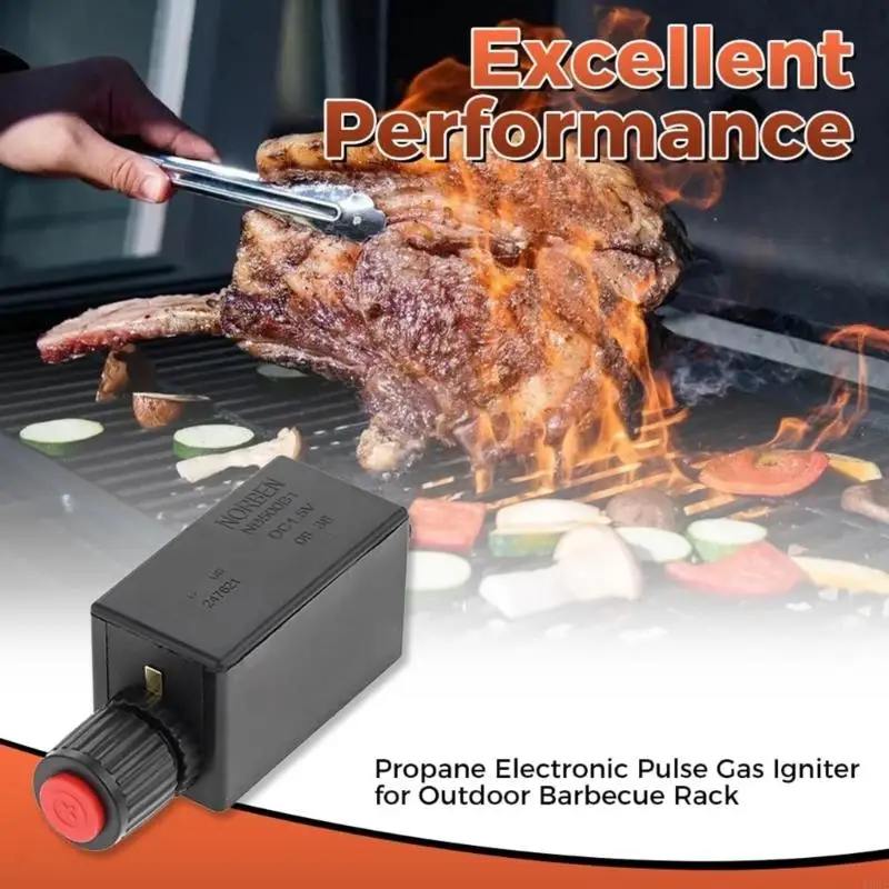 U0DE Grills Igniter Substituição Peça aquecimento Ignições Rod Grills Peça aquecimento