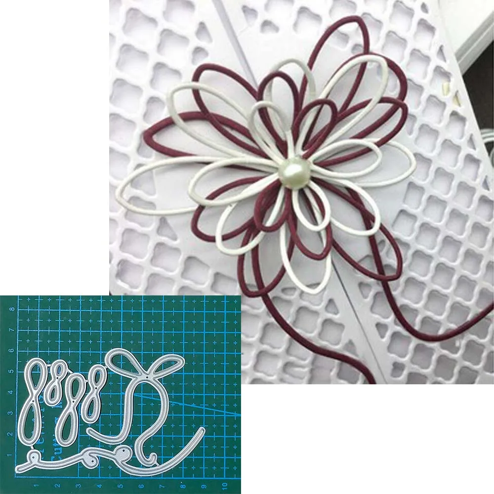 boog metalen stansmessen schimmel Scrapbooking decoratie papier ambachtelijke mes schimmel mes punch sjabloon Embossing stencils