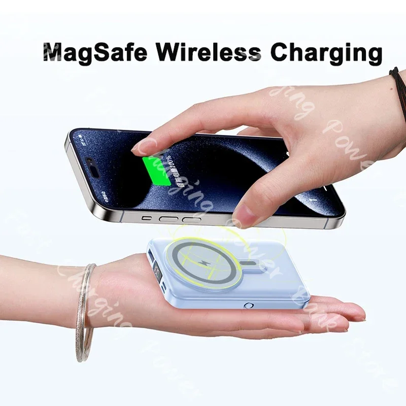 Xiaomi  Large capacity 20000mAh PD20W Magnetic Power Bank  22.5W Fast Charging Built-in Cable Integrated Stand | Large Capacity