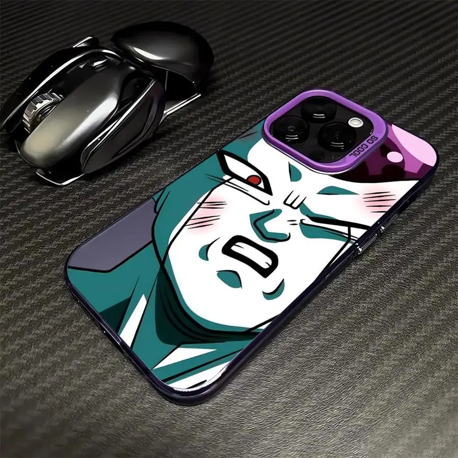 Funda para iPhone 17 Air 11 12 13 Pro Max 16e 14 15 16 Plus Funda Suave Son Goku Vs Frieza