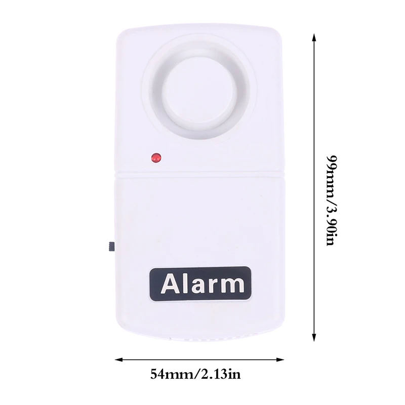 도어 창문 진동 충격 유리 파손 경보 사이렌 LED 표시기, 가정용 진동 경보 감지기, 도난 방지 경보 센서, 120db