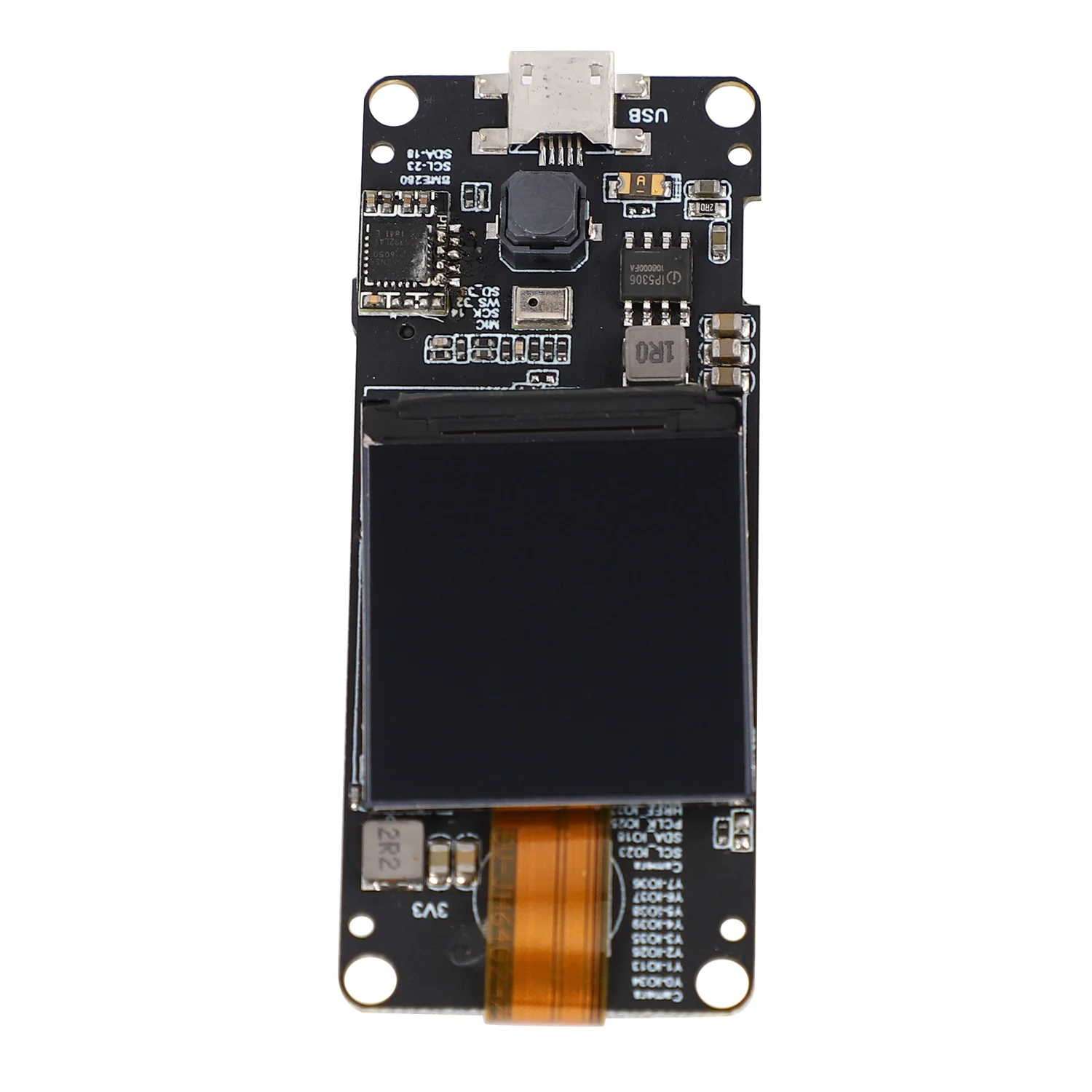 

T-Camera Plus Esp32-Dowdq6 8Mb Spram Camera Module Ov2640 1.3 Inch Display Rear Camera(Camera With Mpu6050)