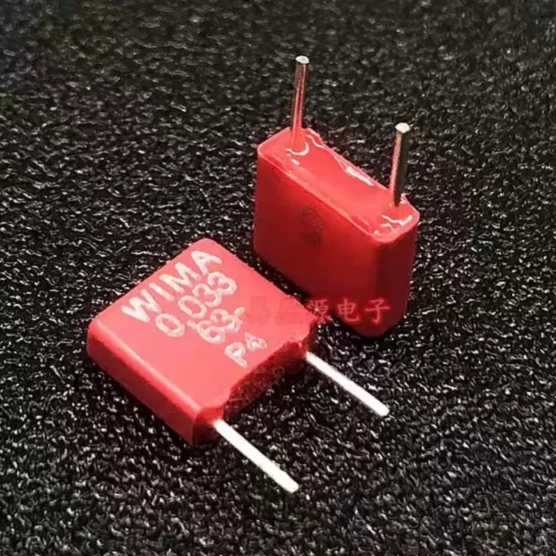 10pcs-0.033UF 63V New Imported WIMA Audio Enthusiast Capacitor 63V333 33NF MKS2