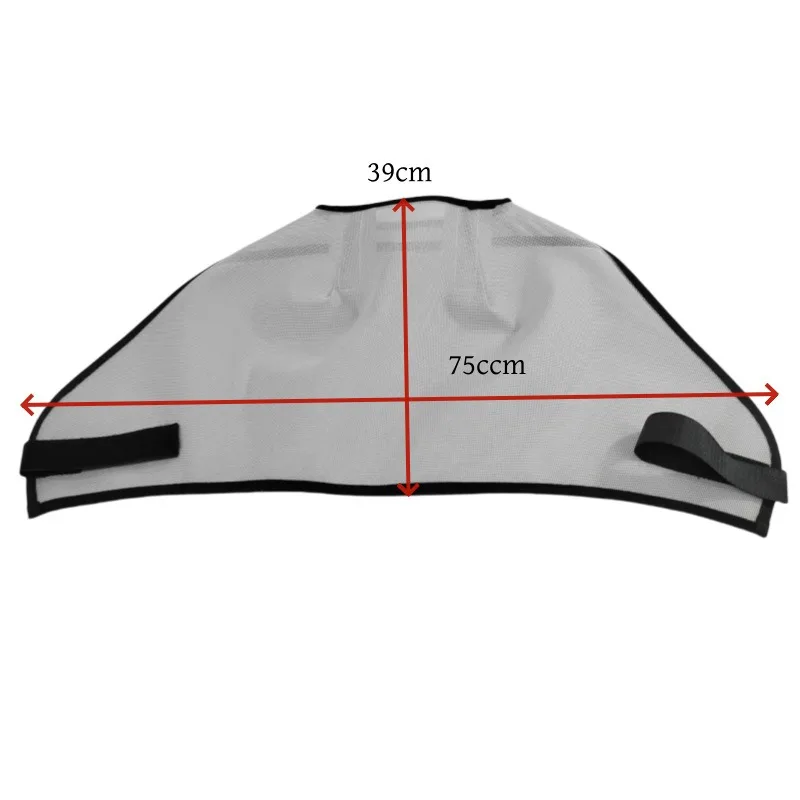 Equestrian Mesh Horse Face Mask with Sun Shade Bug Repellent and Ventilated Design Horse Headgear for Protection and Comfort