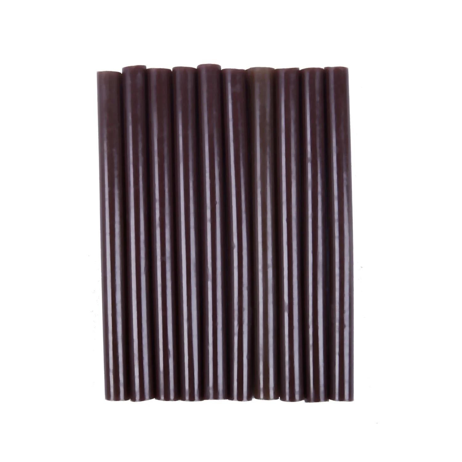 10pcs 100mm x 7mm Adhesive Hot Melt Glue Sticks For Hot Melt Glue Gun Brown