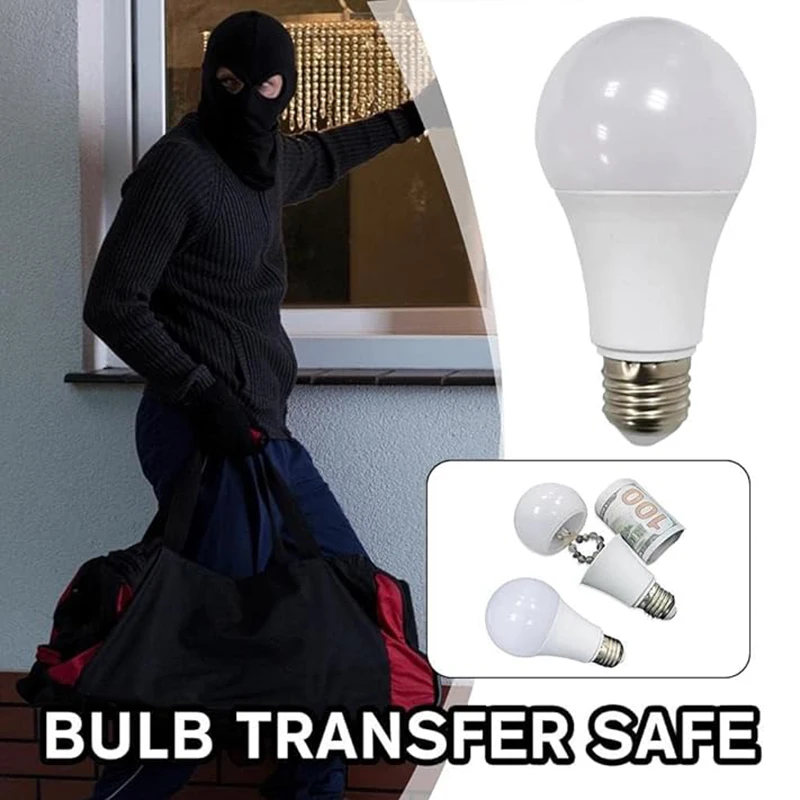 

Sight Secret Light Bulb Home Diversion Stash Can Safe Container Hiding Spot ⁣⁣⁣⁣ Hidden Storage Secret Compartment