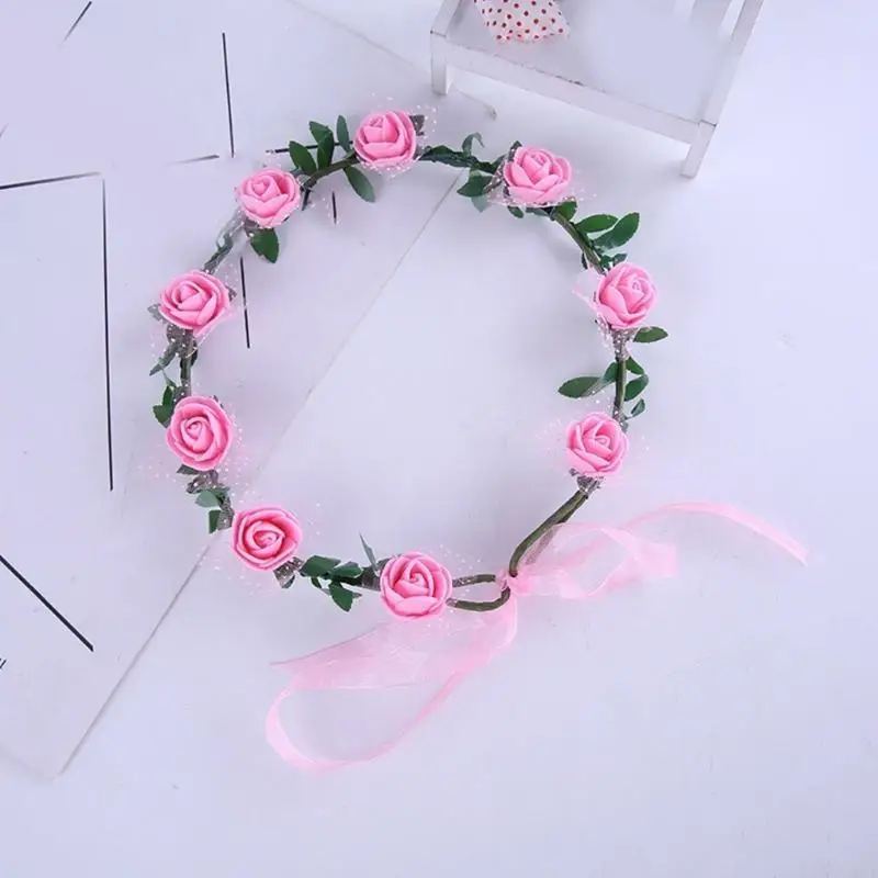 M6CD Rose Hair Associory مرنة الزهرة غطاء رأس العنوان الموسيقي.