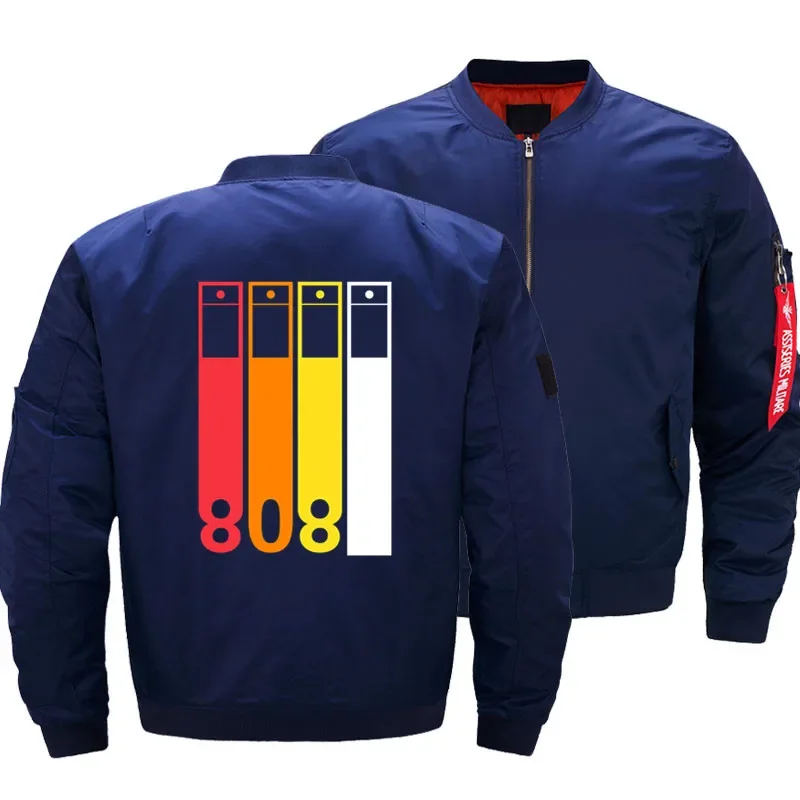 

Men's Bomber Jackets Roland TR 808 Drum Machine Jacket Ma-1 Air Pilot Flight Military Motorcycle Coat Plus Size 5XL