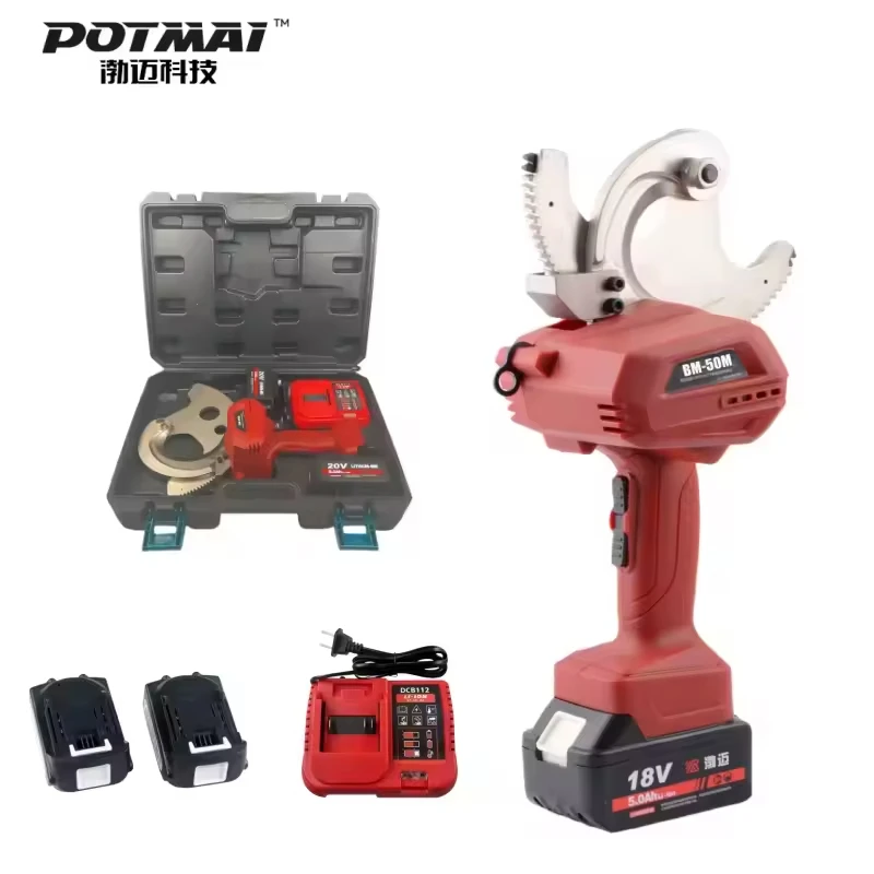 

BM-50M Battery Powered Electric Ratchet Cable Cutter 50MM for Copper Aluminium Cable