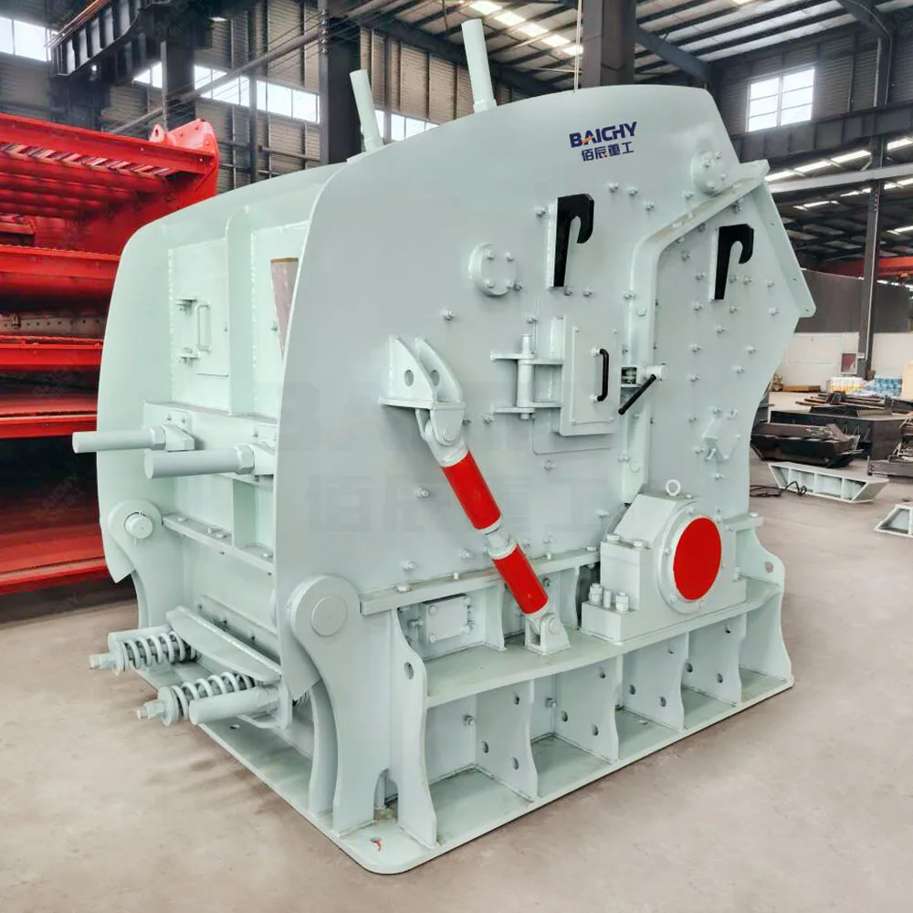 عالية الجودة المؤثرات آلة كسارة الصخور معدات التكسير الثانوية كسارة الحجر عمود أفقي تأثير كسارات للبيع