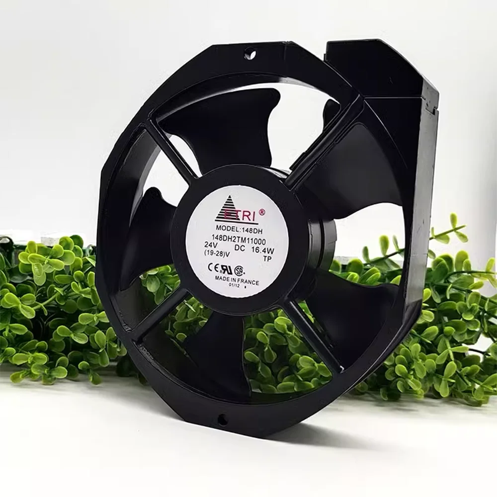 

ETRI 148DH 148DH2TM11000 DC 24V 16.4W 170x170x38mm Server Cooling Fan