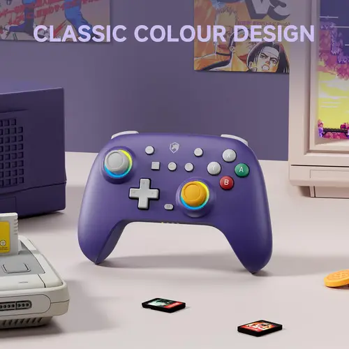 Imagen 2 del producto ECHTPower Wireless Pro Gamepad Joystick Controller para Switch2/PC - Diseño ergonómico para una experiencia de juego mejorada