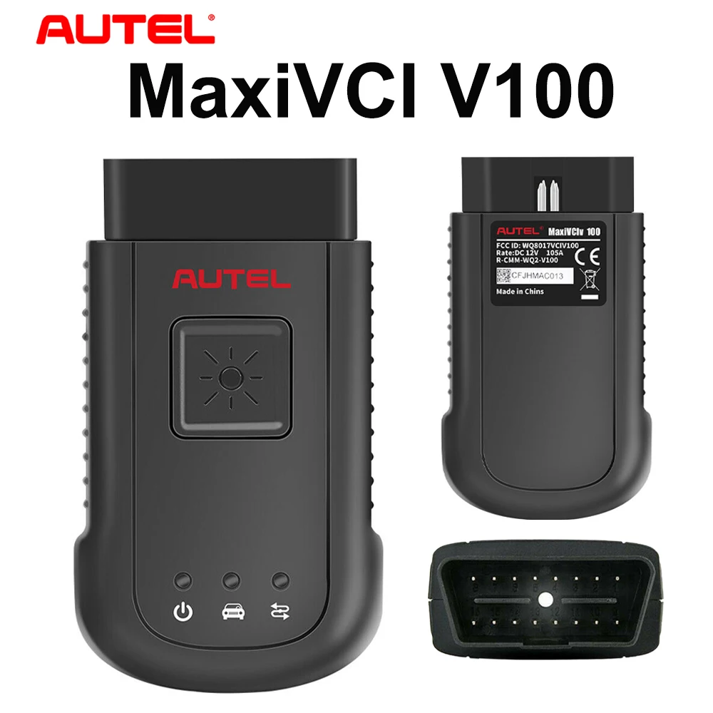 Разъем Bluetooth Autel MaxiVCI V100, интерфейс связи автомобиля, совместимый с Autel MS906BT MS906TS MK906BT