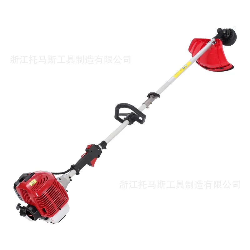 Herramienta multifuncional 4 en 1, cortacésped de 2 tiempos de un solo cilindro de 42CC, cortacésped de sierra de rama alta