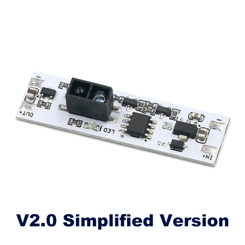 

1 шт. 2025 новый сенсорный переключатель ручного сканирования, модуль управления постоянного тока 5 В-24 В 3 А, светодиодная лампа с затемнением для шкафов, шкафов, стоек для обуви