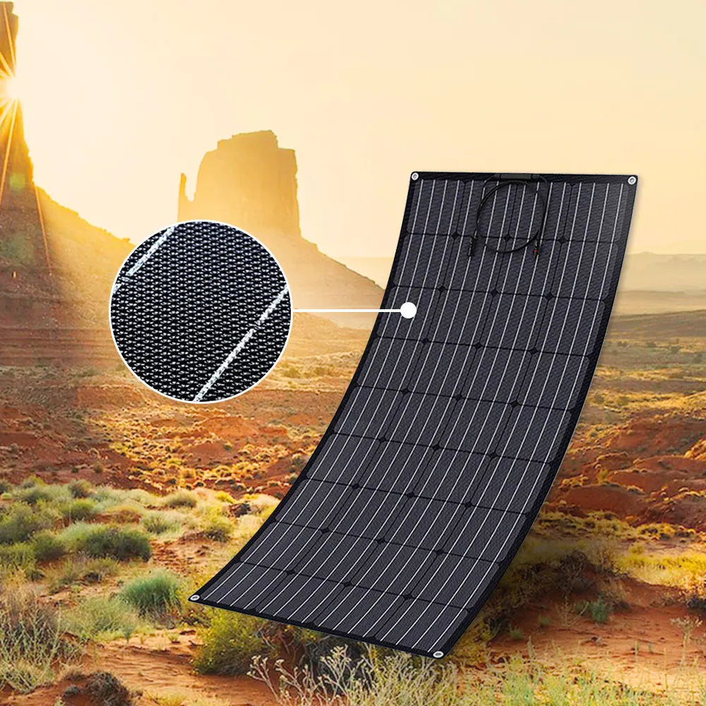 Portable Flexible 500w Solar Panels Monocrystalline Photovoltaic Solar Panel