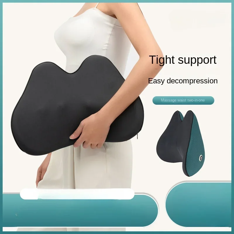 

Waist Massager Home Car Seat Cushion Full Body Multi-functional Hot Compress Kneading Office Waist Massager