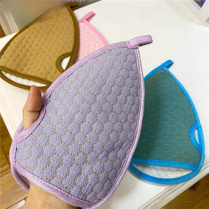 Strong Exfoliating Bath Towel Japanese Style Glove Back Scrubbing Mud Removal Painless Bathing Cloth Body Care Tool