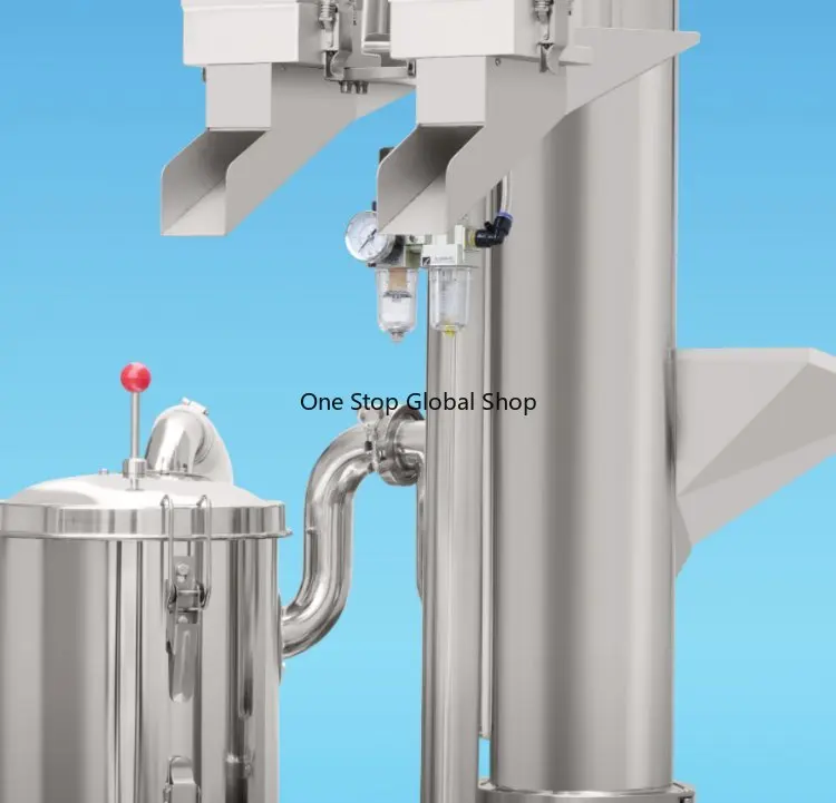 LPMIE Vertical Automatic Deduster Machine Specialized In Polishing Tablets  Pills Powder