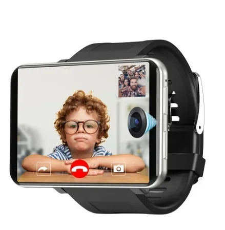 

Big Screen DM100 Smart Watch Quad Core Android7.1 4G Phone Call Wristband For Sport Exercise Touch screen SmartWatch