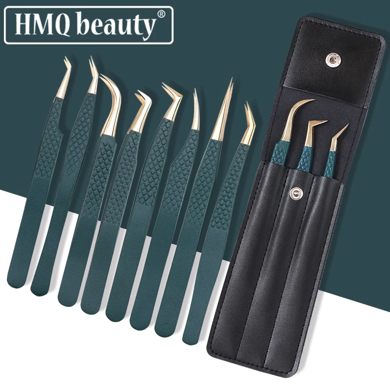 

3/4PCS Eyelashes Tweezers Stainless Steel Superhard Eyelash Tweezers High Precision Anti-Static Tweezers For Lash Extension