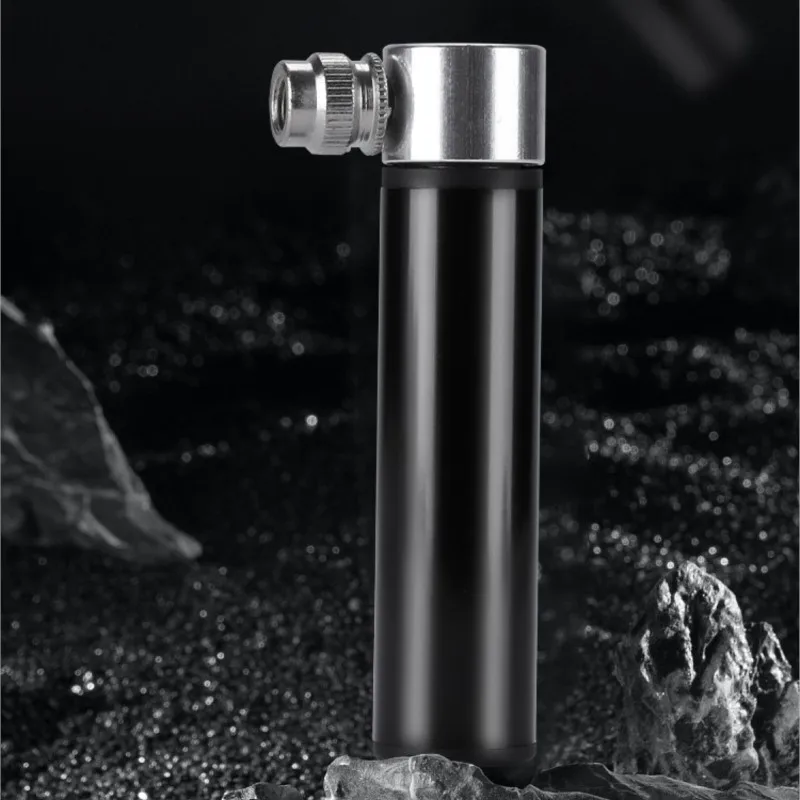 Aluminum Alloy Mini Bike Pump Portable Bicycle Air Pump High Pressure Hand Pump Valve Inflator for MTB Road Bike Ball 6-color