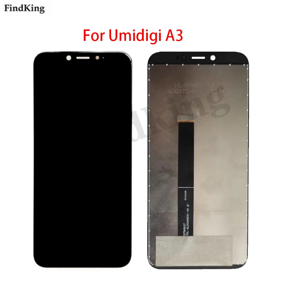 For Umidigi A3 LCD Display Touch Screen Digitizer For Umidigi A3 Full Display Assembly Screen Replacement