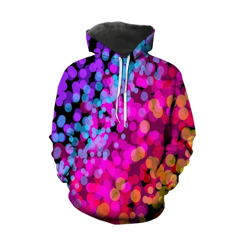 

Funny Colorful Pattern Hoodies For Men Women Autumn Long Sleeve Pullover 3D Printed Hoodie Casual Streetwear Y2k Men Clothing