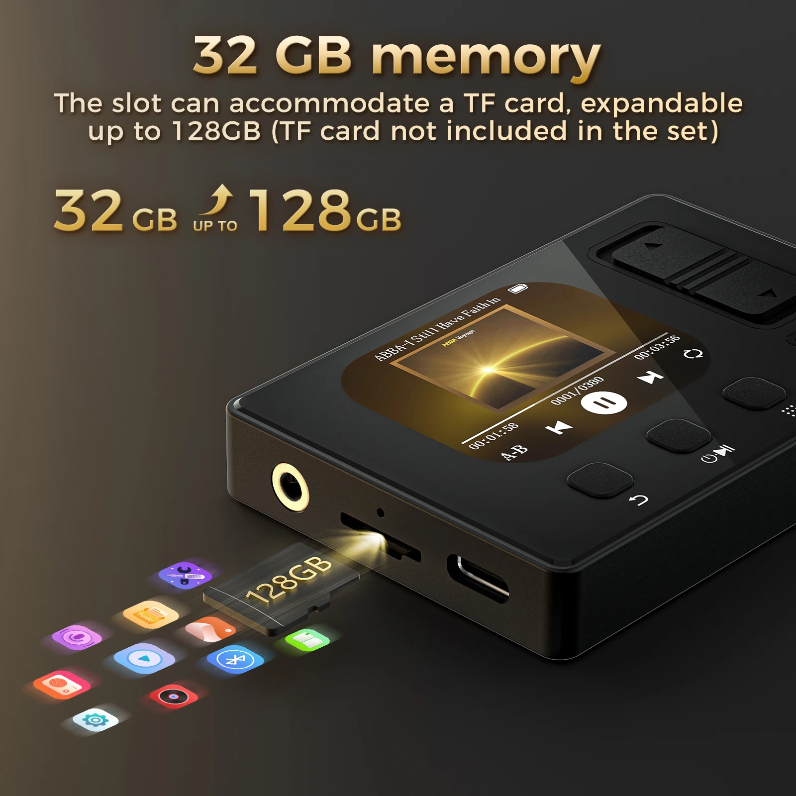 32GB Mini MP3 Player Bluetooth - Photography History recension och pris