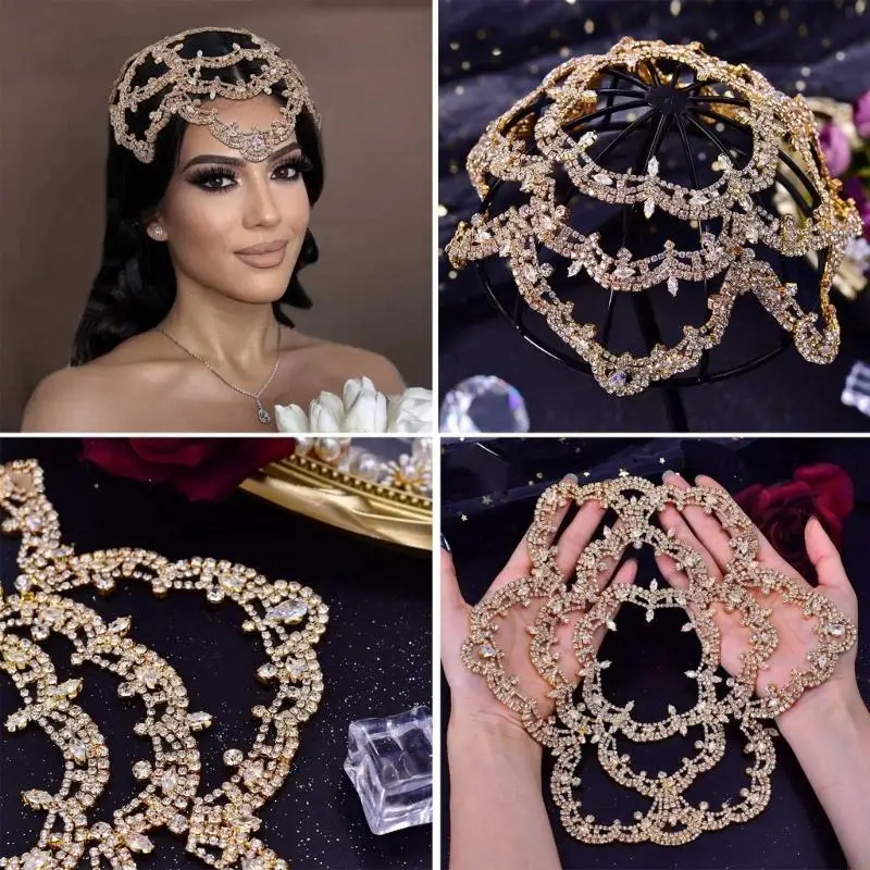 49 hoofdketen sieraden prom kostuum haaraccessoires mode steentjes hoofdbanden