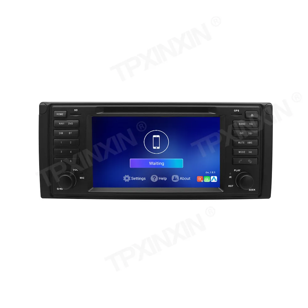 2 Din 8GB+128GB For BMW E53 Android 13 Car Radio GPS  Player Head Unit Audio Video Player Carplay