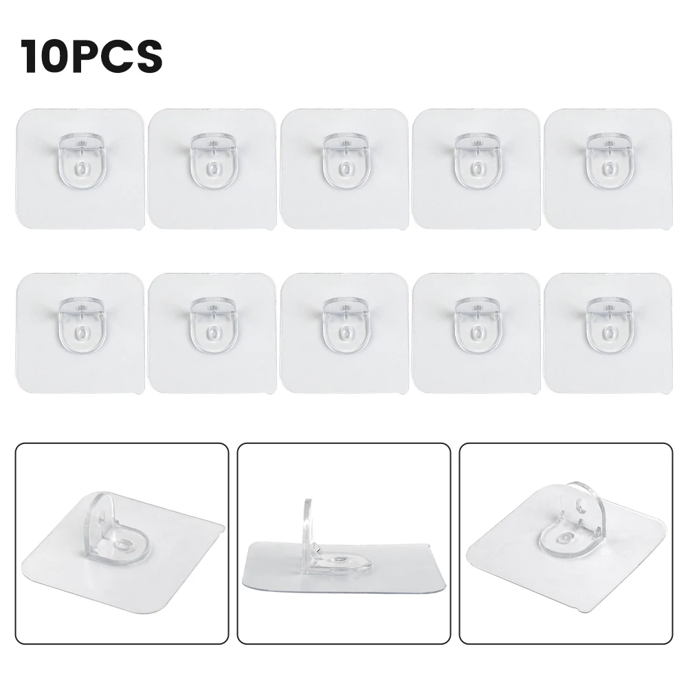 Cradle Shelf Support Peg Transparent Wardrobe 5/10/20PCS About 6*6cm Bracket Cabinet Plastic + Vviscose Shelf Support