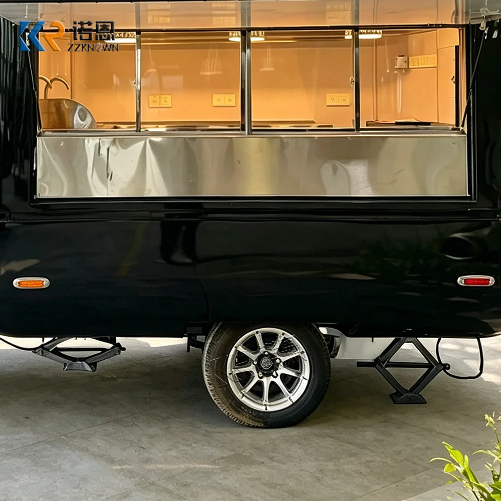 Mobile Winery Food Trailer With Tasting & Storage Features Commercial Mobile Beverage Catering Trailer For Outdoor Business