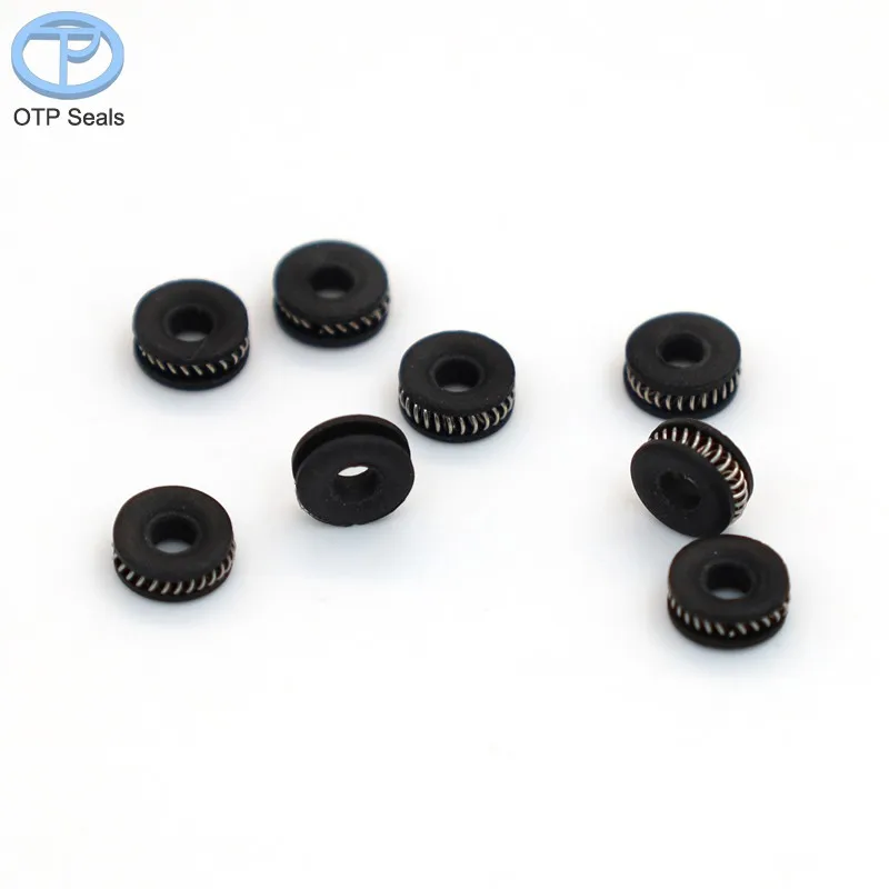 

End face external seals PTFE Seal polytetrafluoroethylene add Carbon Fiber X Inclined spring Non-Standard Factory Customized