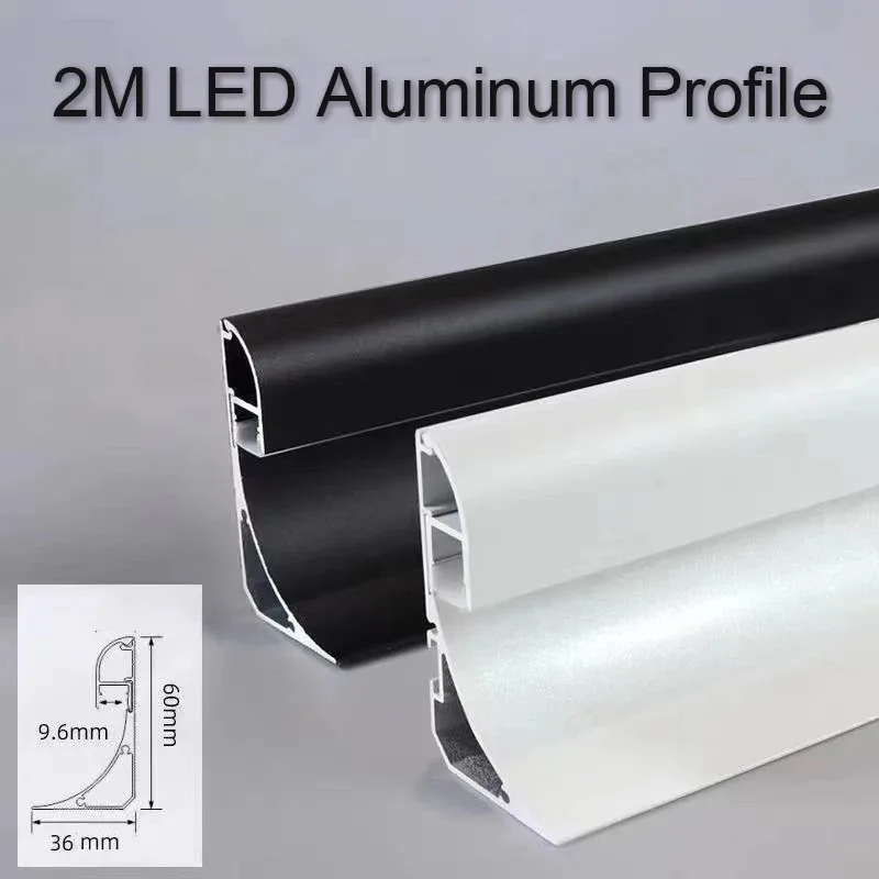 

New Type of Ceiling Free Luminous Top Corner Line Gypsum Line Lamp without Slotting Aluminum Profile Suspended Wall Wash Lamp