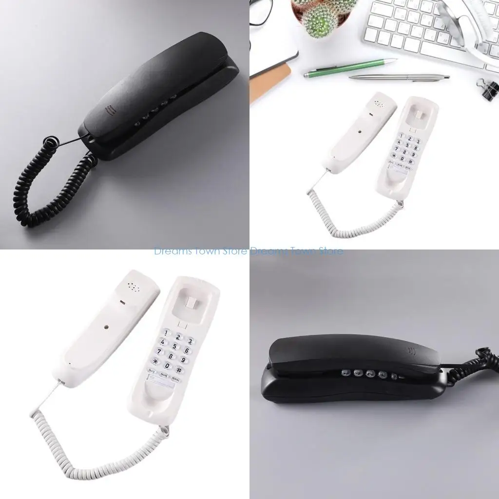HX6A Professional Quality Wall-Mounted Telephone with P/T Dialing Compatibility Phone