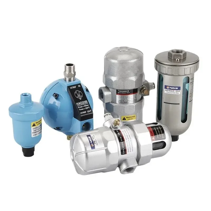 Auto Drain Valve Pneumatic Air Compressor Valve Automatic Drainer Filter AD402-04 ADTV-13 ADTV-34 ADTV-68 HAD202 HAD20B PA-68